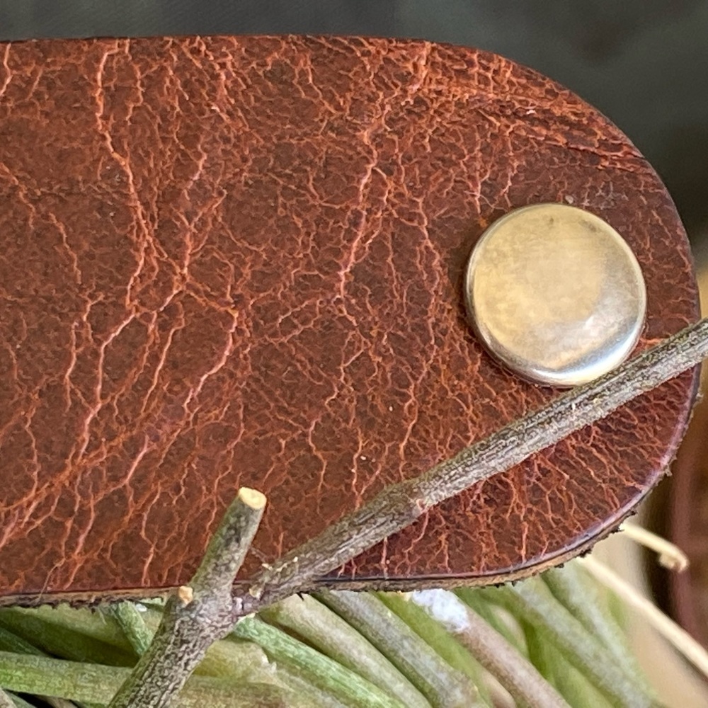 Broken Arrow Variscite Leather Cuff - Picture 5 of 12